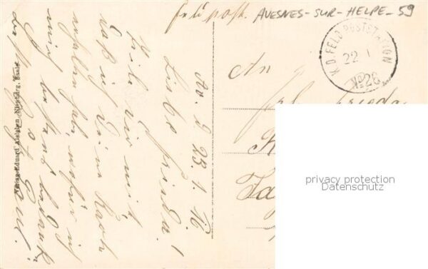 Avesnes-sur-Helpe 59 Nord Soldatenheim – Bild 2