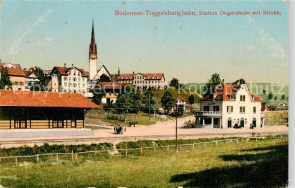 Degersheim  SG Bodensee Toggenburgbahn Station Degersh