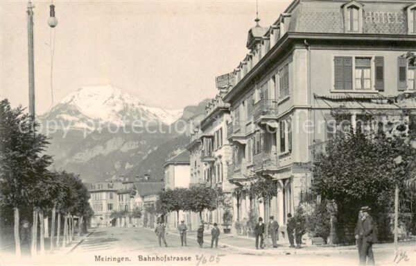 Meiringen BE Bahnhofstrasse