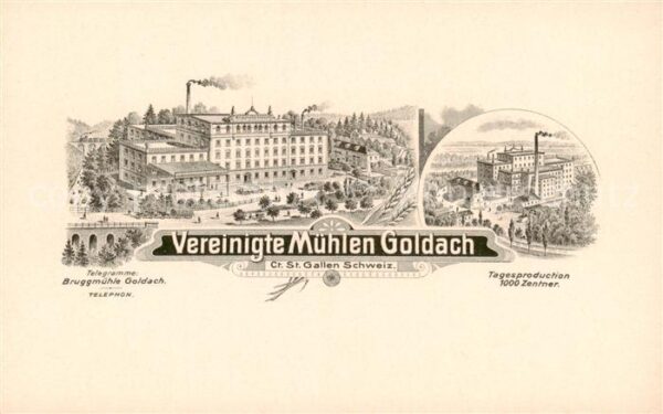 St Gallen SG Vereinigte Mühlen Goldach