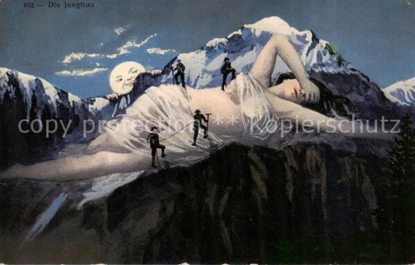 Wengen  BE Die Jungfrau