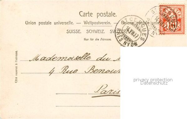 St-Cergues France Sortie de l'Eglise – Bild 2
