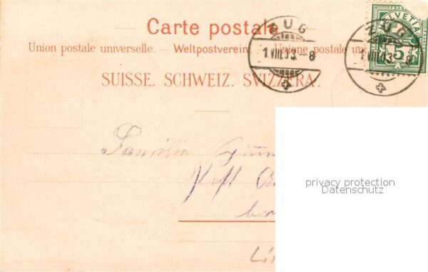 Zugerberg ZG Kurort Felsenegg mit Rigi Berner Alpen – Bild 2