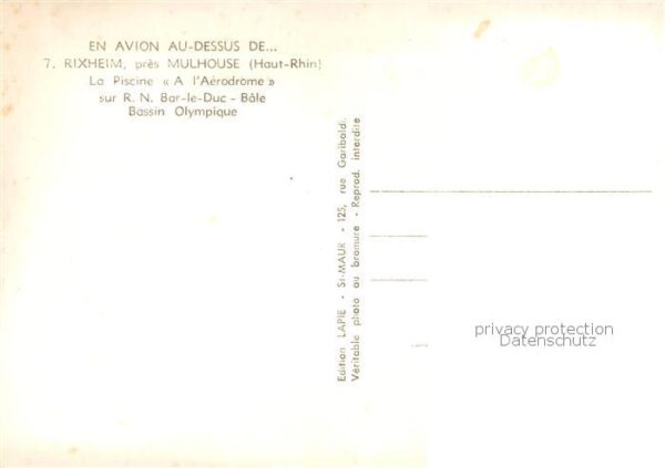 Rixheim La Piscine A l’Aerodrome Bassin Olympiq – Bild 2