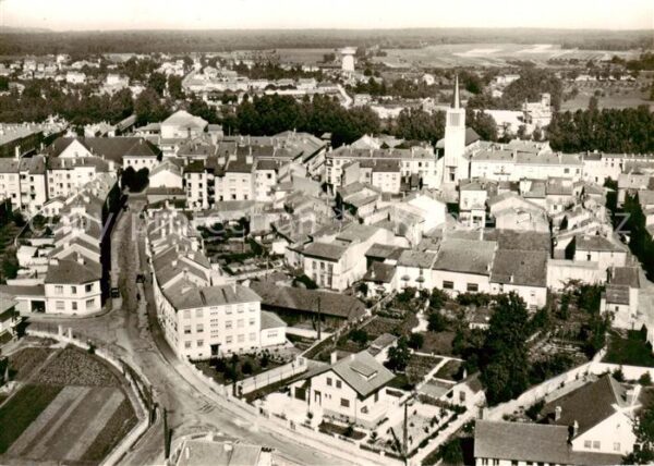 Charmes d Epinal 88 Vosges Rue de Madagaskar Fliegeraufnahme