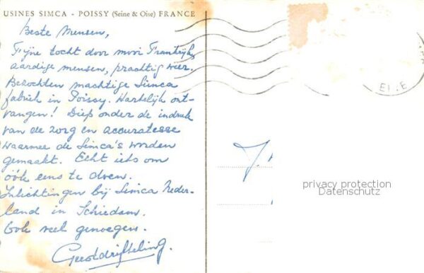 Poissy 78 Usines Simca vue aérienne – Bild 2
