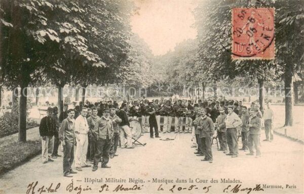 Saint-Mande 94 Val-de-Marne Hôpital Militaire Bégin Musique dans la