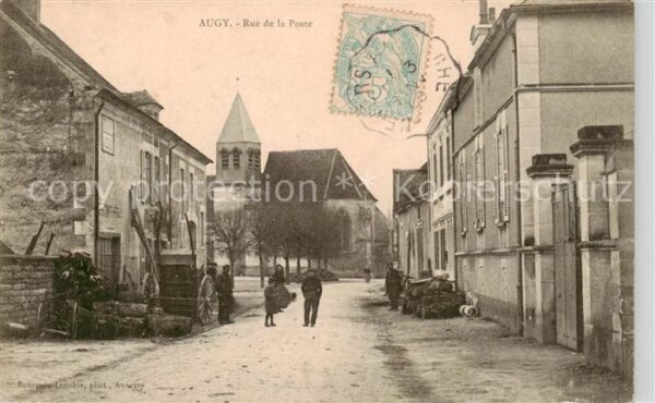 Augy 89 Yonne Rue de la Poste