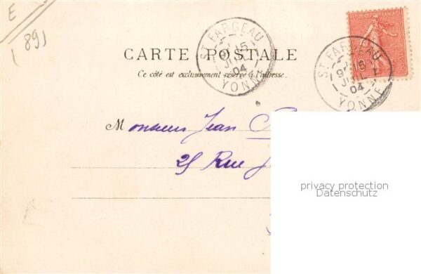 Saint-Fargeau 89 Yonne Place du Marché – Bild 2