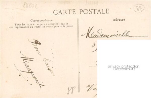 Charmes d Epinal 88 Vosges Souvenir de la ville la gare arrivée du – Bild 2