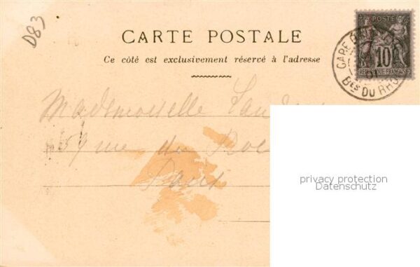 La Sainte Baume Dessin Künstlerkarte – Bild 2