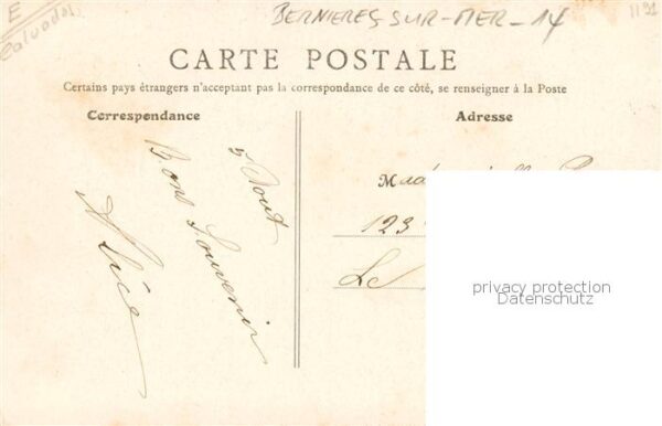 Bernieres -sur-Mer 14 Calvados Rue de la Gare Passage a niveau – Bild 2