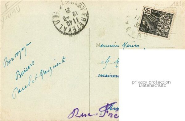Houdan 78 Yvelins Les Ecoles Vue prise rue d_Epernon – Bild 2