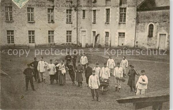 Beaupreau 49 Maine-et-Loire Le Seminaire occupe militairement apres