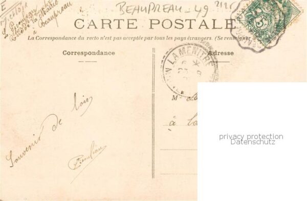 Beaupreau 49 Maine-et-Loire Le Seminaire occupe militairement apres – Bild 2