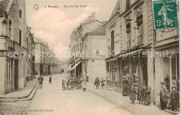 Bauge 49 Maine-et-Loire Rue du Roi Rene