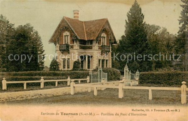 Tournan  77-en-Brie Pavillon du Parc d Hermières