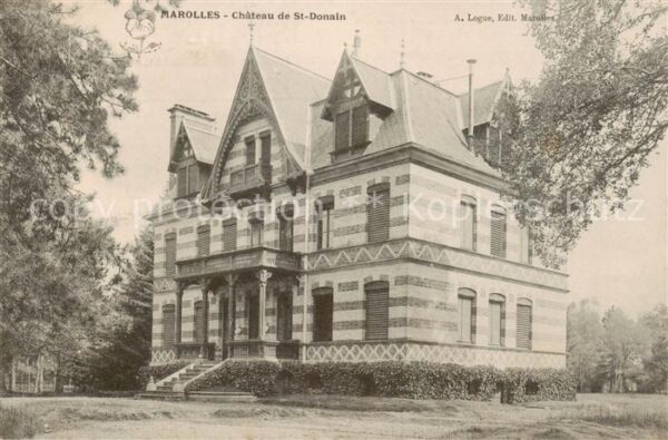 Marolles -sur-Seine 77 Seine-et-Marne Chateau de Saint Donain