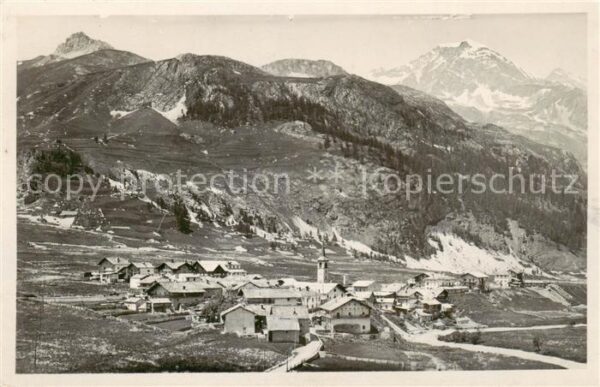 Tignes 73 Savoie Vue Generale et le Dôme de la Sache Alp