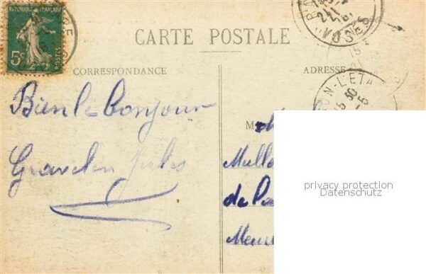 Raon-l Etape 88 Vosges bombarde par les Allemands Place Jules – Bild 2