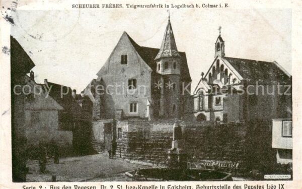 Colmar 68 Haut-Rhin Scheurer Freres Teigwarenfabrik in Lege