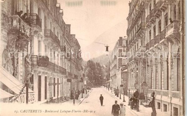 Cauterets 65 Hautes-Pyrenees Boulevard Latapie Flurin