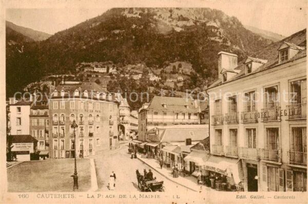 Cauterets 65 Hautes-Pyrenees Place de la Mairie