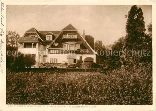 Zuerichberg ZH Ärztliches Kinderheim