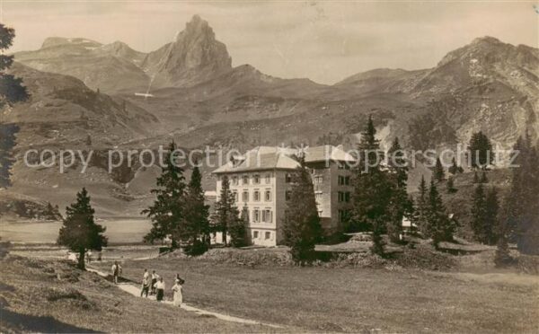 Seeben 1630m Seebenalp Sarganserland SG Kurhaus Seeben mit Sexmor