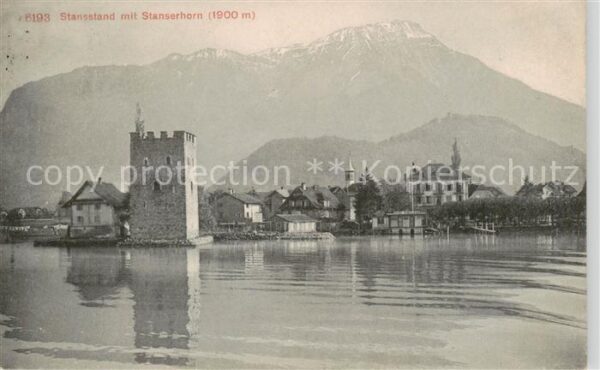 Stansstad mit Stanserhorn