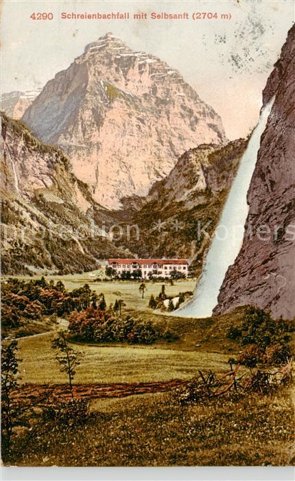 Schreienbachfall Selbsanft GL Panorama