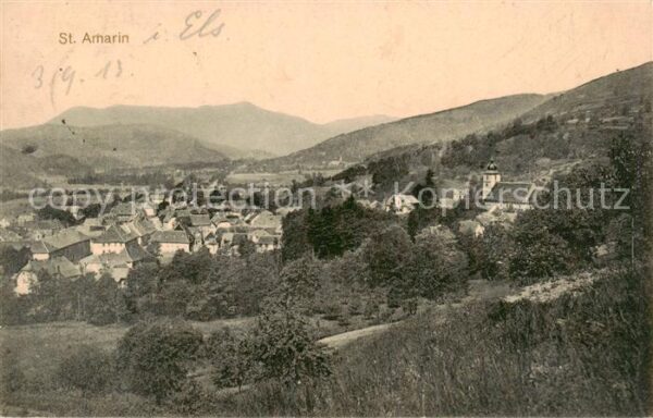 St-Amarin 68 Haut Rhin Alsace Panorama