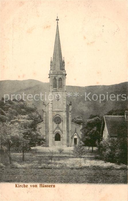 Huessern-Wesserling 68 Haut-Rhin Kirche