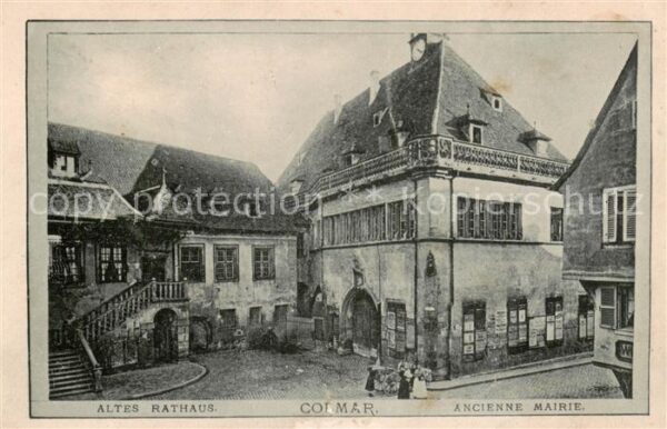 Colmar 68 Haut-Rhin Altes Rathaus