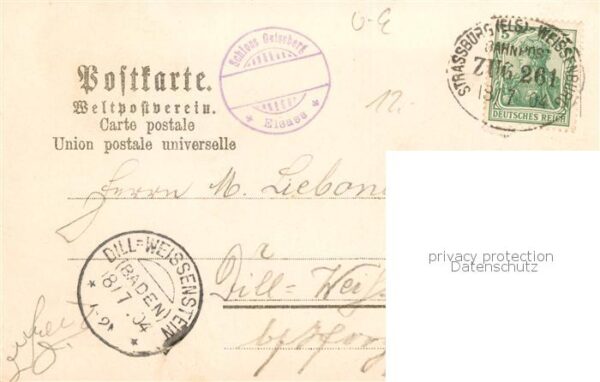 Geisberg 67 Bas-Rhin Denkmal Erob Geschütz 1870 Denkmal der – Bild 2