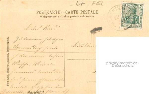 Mariental Marienthal Haguenau 67 Alsace Kirche – Bild 2