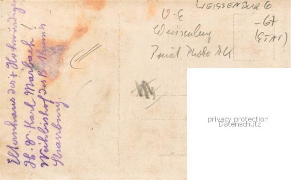 Weissenburg Wissembourg 67 Alsace Elternhaus Karl Marbach Weihbischof des – Bild 2
