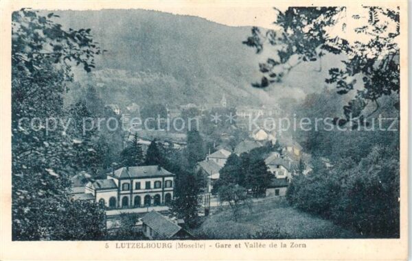 Lutzelbourg Luetzelburg 57 Moeselle Gare et Vallee de la Zorn