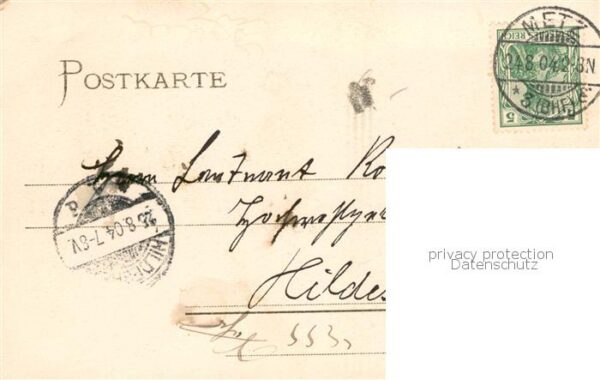 Metz  57 Moselle Blick zur St Georgbrückenstrasse – Bild 2