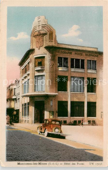 Montceau-les-Mines Hotel des Postes