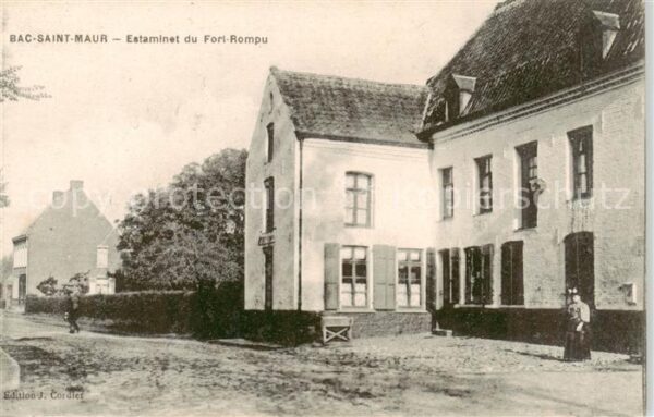 Bac-Saint-Mur Sailly-sur-la-Lys 62 Pas-d Estaminet du Fort Rompu