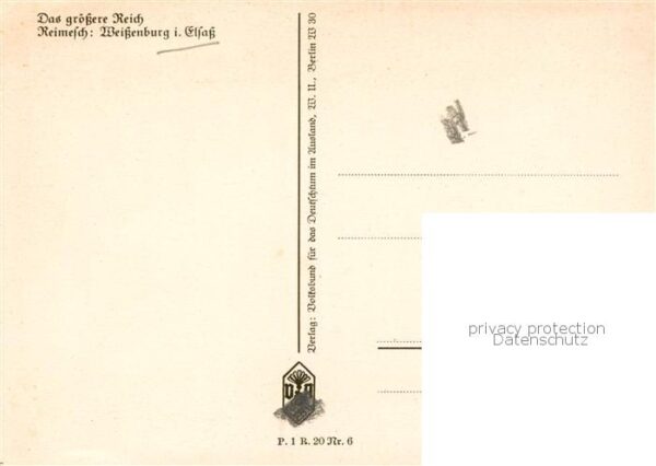 Weissenburg Wissembourg 67 Alsace Ortsmotiv Zeichnung – Bild 2