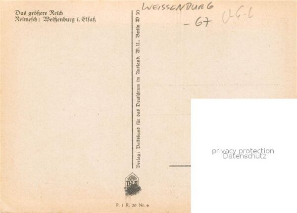 Weissenburg Wissembourg 67 Alsace Stadtmotiv – Bild 2