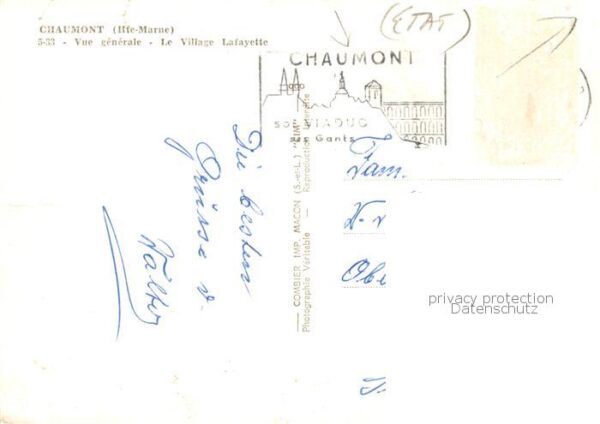 Chaumont 52 Haute-Marne Le Village Lafayette vue aérienne – Bild 2