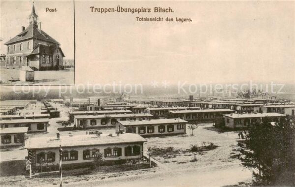 Bitsch Bitche 57 Moselle Truppenübungsplatz Post