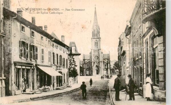 Moyeuvre-Grande Gross-Moyeuvre 57 Mosell Rue Grammont Eglise Catholique
