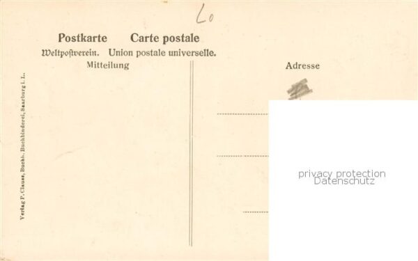 Saarburg Lothringen Sarrebourg 57 Französischer Staden – Bild 2