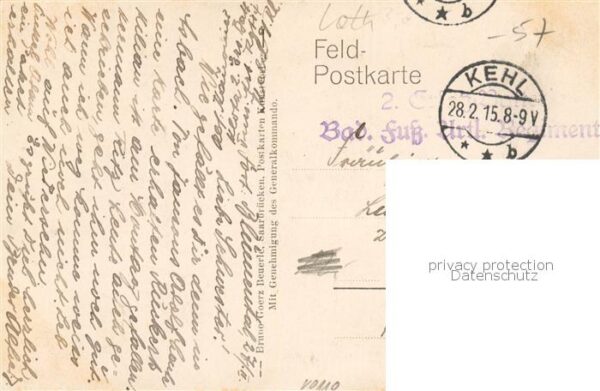 Saarburg Lothringen Sarrebourg 57 Schlacht in Lothringen August 1914 – Bild 2
