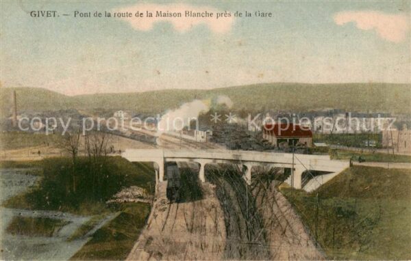 Givet 08 Ardennes Pont de la route de la Maison Blanche p