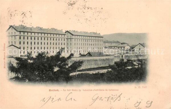 Belfort 90 Le Fort Hatry 9e Bataillon d artillerie